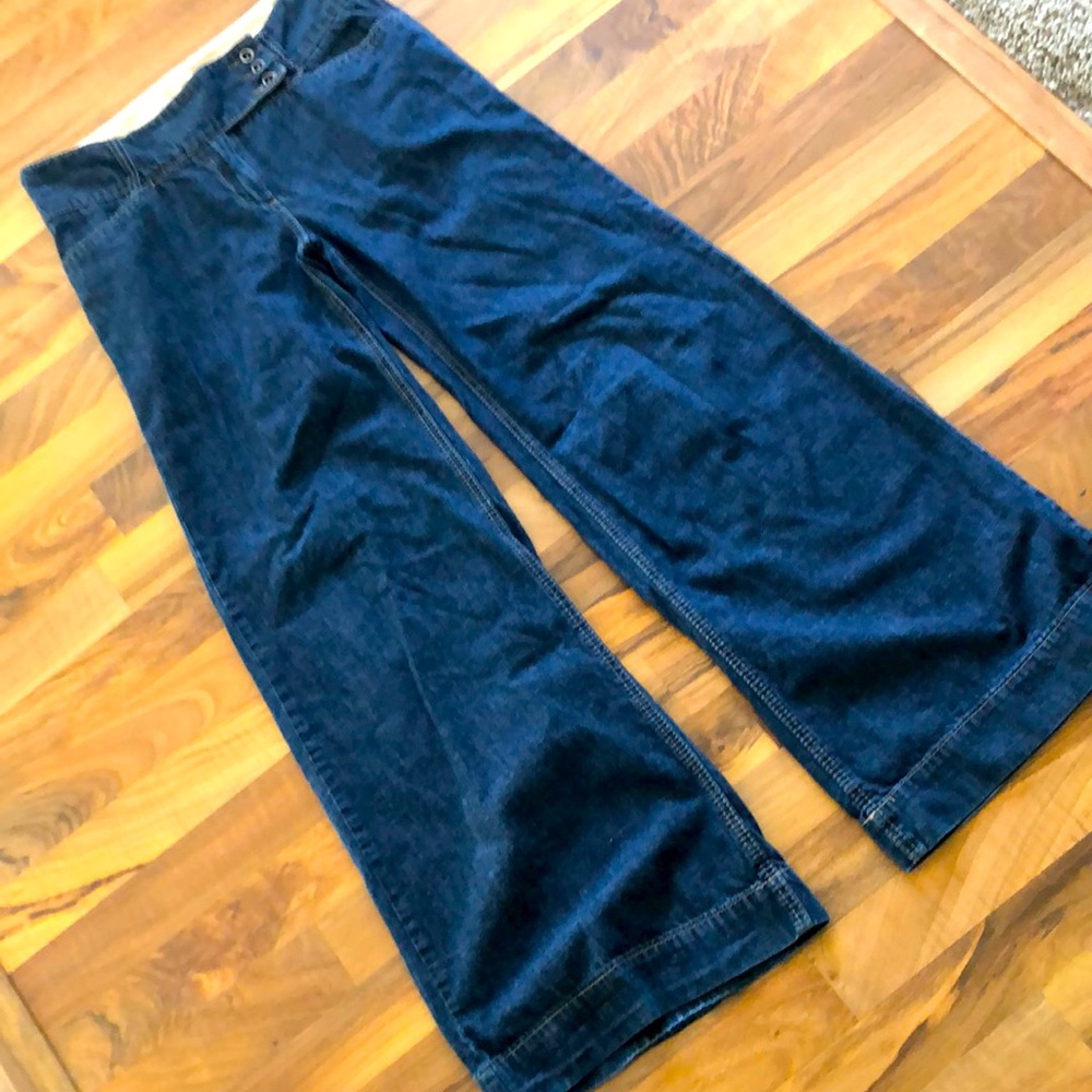 BCBG wide leg jeans